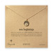 new beginnings lotus disc necklace, gold dipped - 18 inch
