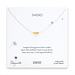 3 wishes gold dipped stardust bead necklace on sterling silver chain