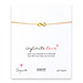 small infinite love bracelet, gold dipped