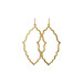 always beautiful Moroccan earrings, gold dipped