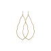 always beautiful sparkle moroccan earrings, gold dipped