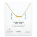 taken necklace, gold dipped