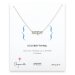 hope necklace, sterling silver