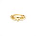hope ring, gold dipped, size 5