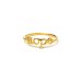 hope ring, gold dipped, size 6