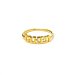 taken ring, gold dipped, size 6
