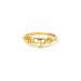 hope ring, gold dipped, size 8