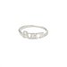 foxy ring, sterling silver, size 5