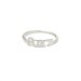foxy ring, sterling silver, size 7