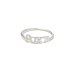 foxy ring, sterling silver, size 8