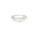 hope ring, sterling silver, size 8