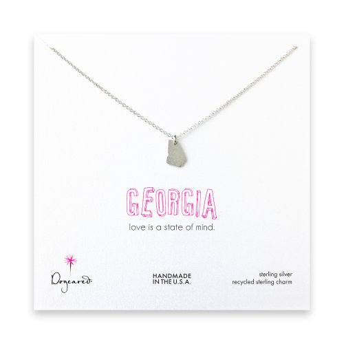 georgia necklace, sterling silver