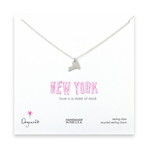 new york necklace, sterling silver