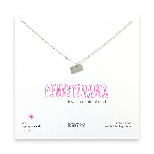 pennsylvania necklace, sterling silver