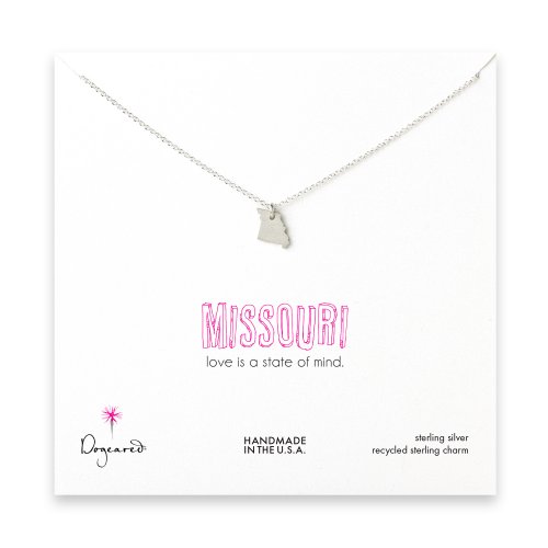 missouri necklace, sterling silver