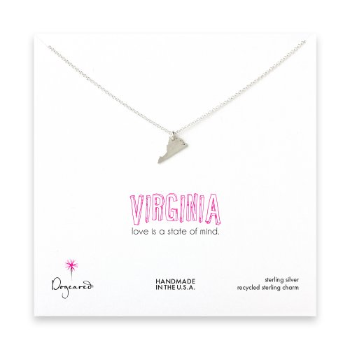 virginia necklace, sterling silver