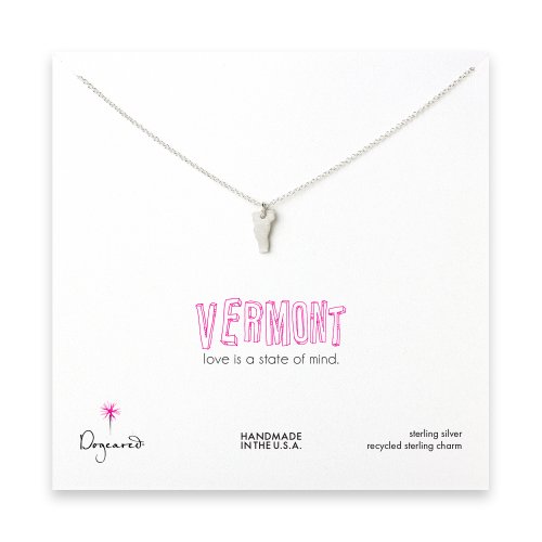 vermont necklace, sterling silver
