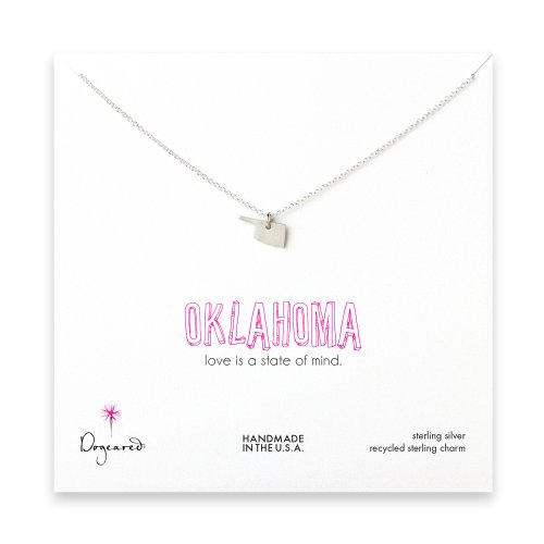 oklahoma necklace, sterling silver