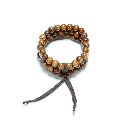 not to worry teak wood bracelet set of 3