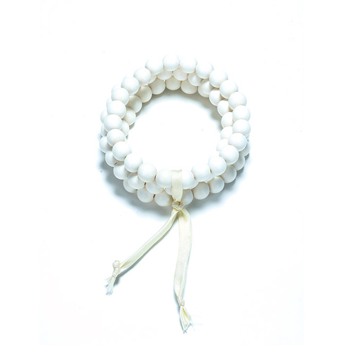 not to worry ivory wood bracelet set of 3