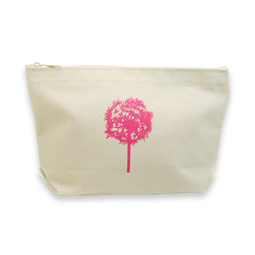 lil zip bag with dandelion