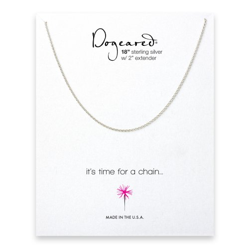 rolo chain, sterling silver -18 inches