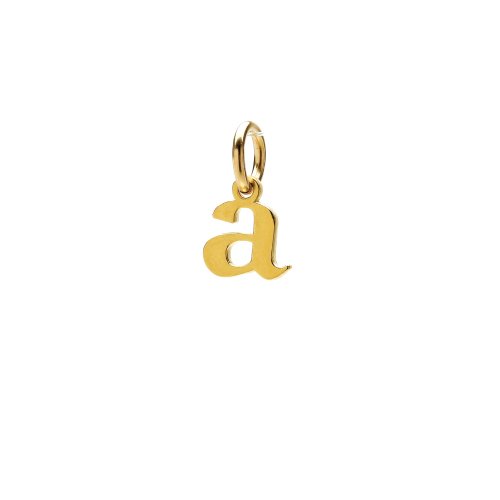 open a charm, gold dipped