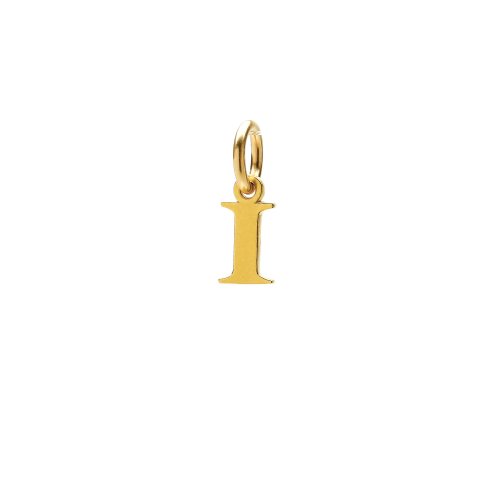 open i charm, gold dipped