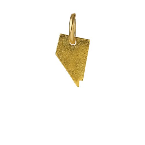 nevada charm, gold dipped
