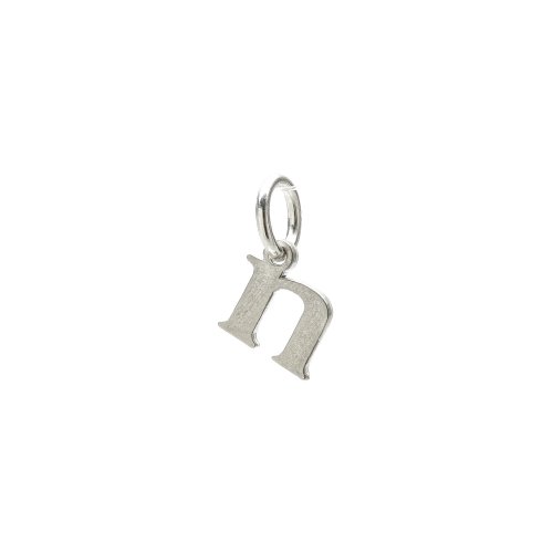 open n charm, sterling silver