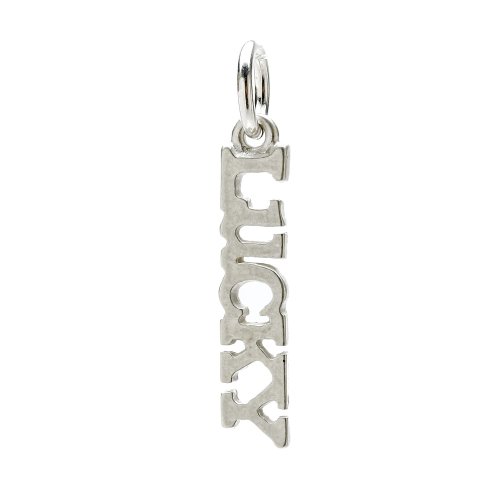 lucky charm, sterling silver
