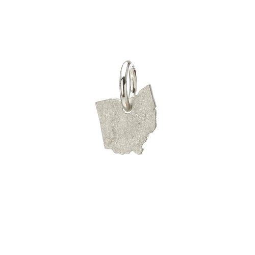 ohio charm, sterling silver