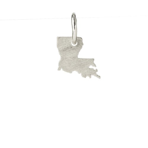louisiana charm, sterling silver