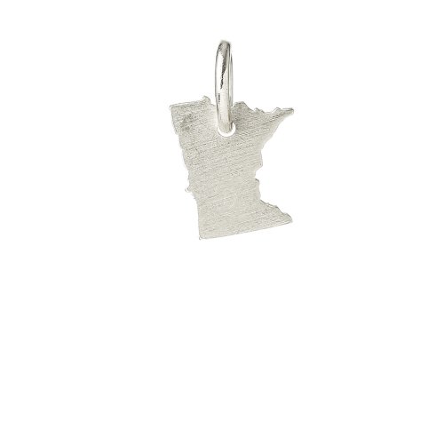 minnesota charm, sterling silver