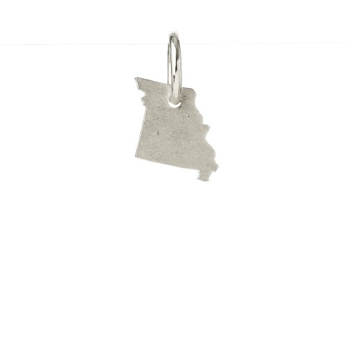 missouri charm, sterling silver