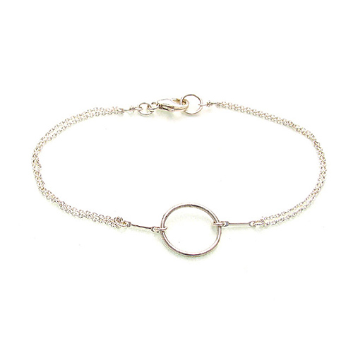 karma bracelet sterling silver