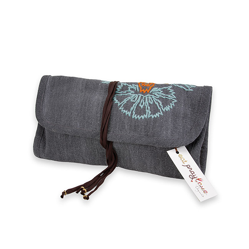 eat pray love jewelry roll