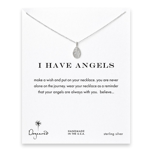 I have angels angel necklace, sterling silver
