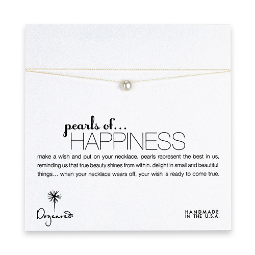 pearls of happiness on creme silk thread