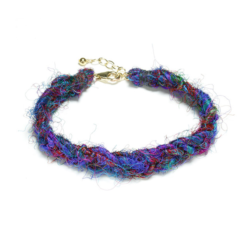 better safe than sari braided bracelet