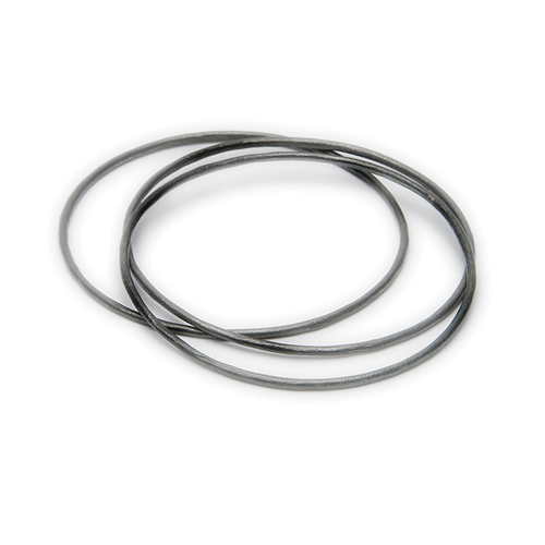 daily wear charcoal textured bangle bracelets set of 3