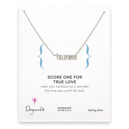 taken necklace, sterling silver