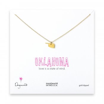 oklahoma+necklace%2C+gold+dipped