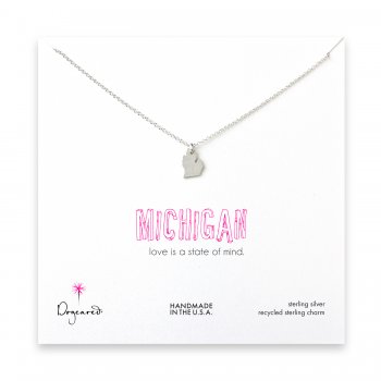 michigan+necklace%2C+sterling+silver