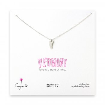 vermont necklace, sterling silver