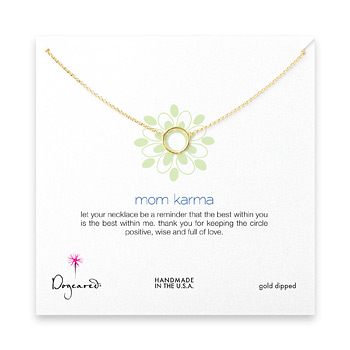 mom+karma+necklace%2C+gold+dipped+-+18+inches