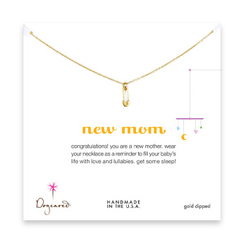 new+mom+necklace+with+gold+dipped+safety+pin