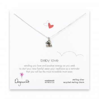 future mom necklace, sterling silver