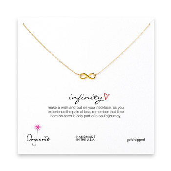 infinity+necklace%2C+gold+dipped