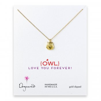 love+collection+owl+necklace%2C+gold+dipped